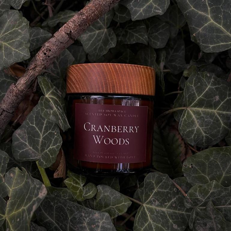 Bougie parfumée - Cranberry Woods - 100 g