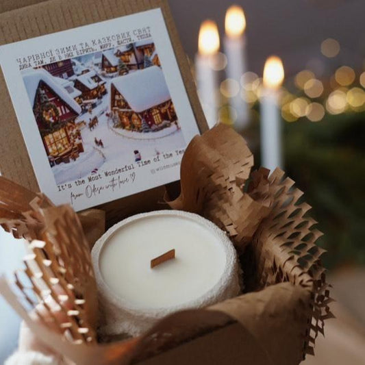 Bougie parfumée - Winter Wonderland - 190 g - Lili Aroma Space