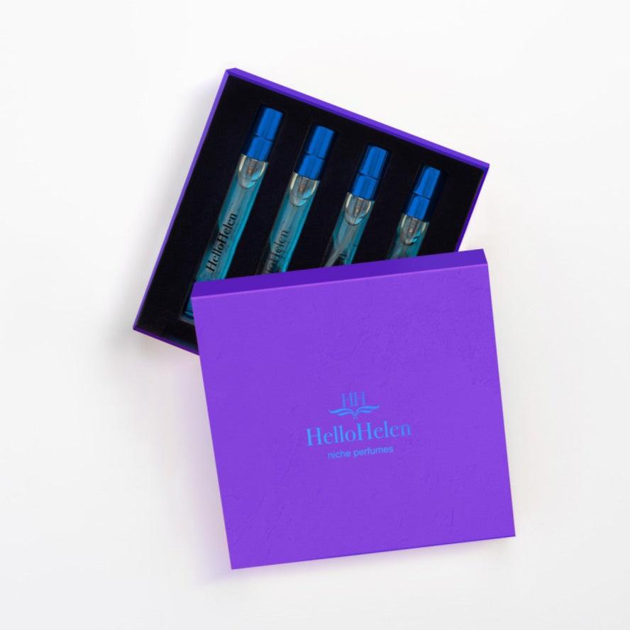 Coffret HelloHelen de 4 parfums - Éclat d'émotions d'été