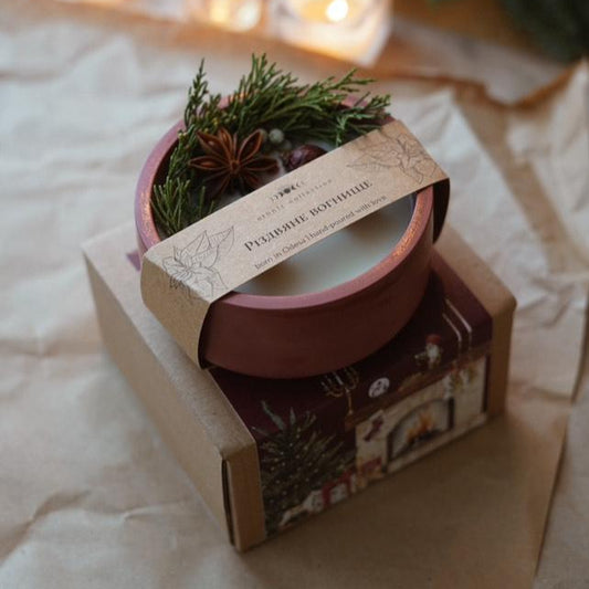 Bougie parfumée - Christmas Hearth - 190 g