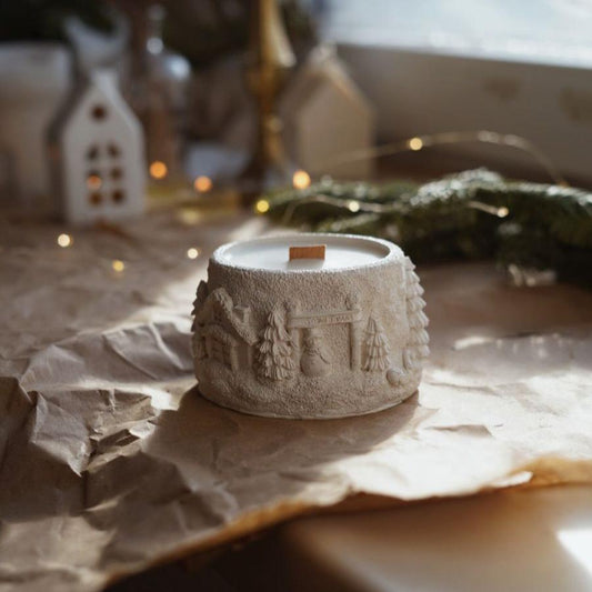 Bougie parfumée - Winter Wonderland - 190 g - Lili Aroma Space