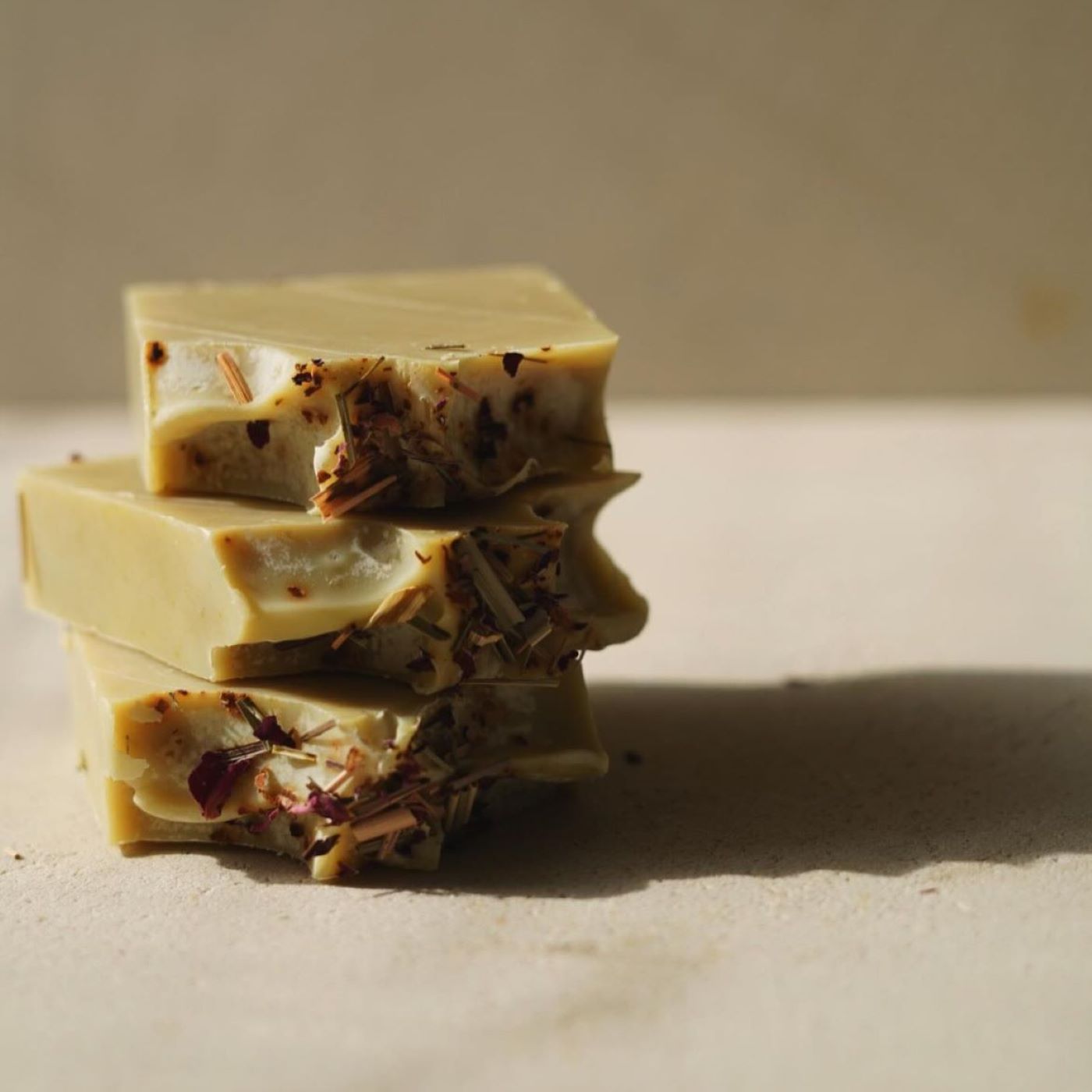 Savon artisanal naturel "Citronnelle" fait à la main - savon organique - savon handmade