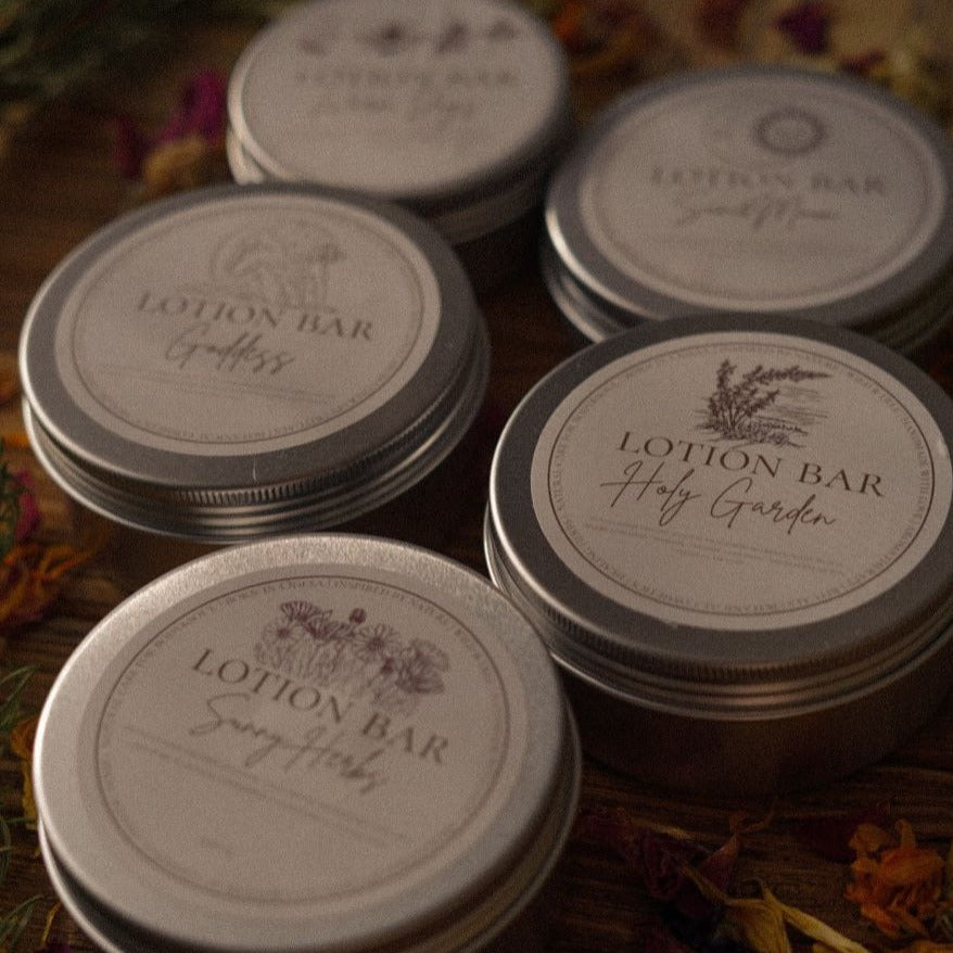 Lotion solide pour le corps à base de cire d'abeille "Warm Days" - lotion corporelle - naturel - organique - lotion hydratante